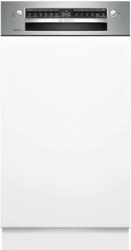 Bosch SPI4HMS49E Serie 4, Teilintegrierter Geschirrspüler, 45 cm, Edelstahl - Bild 1 von 1