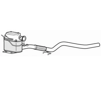 Approved Catalyst & Diesel Particulate Filter for VW Golf CAYB 1.6 (2009-2014) - Image 1 of 4