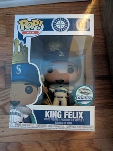 Felix Hernandez Seattle Mariners MLB Funko Pop! #1 King Felix Safeco Field 2017 - Picture 1 of 2