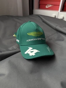 ASTON MARTIN CAP RACING PELMARK ALONSO FORMULA 1 TEAM ORIGINAL ONE SIZE - Picture 1 of 11