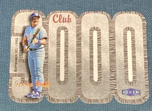 E570 GEORGE BRETT 2000 FLEER CLUB 3000 #GB KANSAS CITY ROYALS - Picture 1 of 2