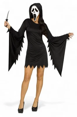 Glamour Ghost Face Adult Costume - Image 1 of 2