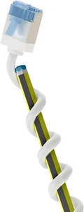 goobay 74336 CAT 6A Kabel krosowy Slim / Ultra elastyczny RJ45 CAT 6A Kabel sieciowy U / - Zdjęcie 1 z 1