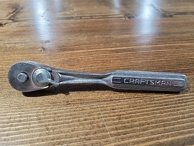 Trinquete de liberación rápida vintage Craftsman 3/8” Drive "Oil Port" -V- EE. UU. Foto 1 de 4