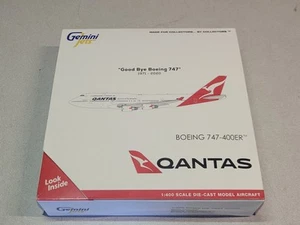 Gemini Jets 1/400 Boeing 747-400ER Qantas Airplane - Picture 1 of 4
