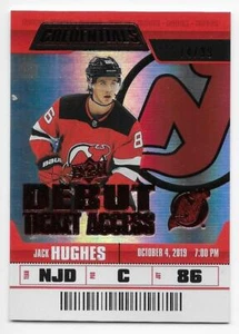 19/20 CREDENCIALES DE CUBIERTA SUPERIOR BOLETO DEBUT PARALELO ROJO/99 (#51-150) U-Lista de selección - Imagen 1 de 19