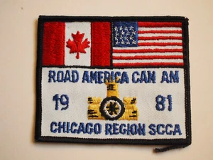 1981 Road America Can Am Racing Patch Chicago Region - Picture 1 of 3