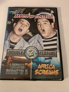 ABBOTT & COSTELLO Jack &the Beanstalk, Africa Screams DVD 2 films Very Good - Picture 1 of 3