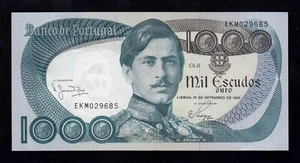 F.C. PORTUGAL , 1000 ESCUDOS 1980 , S/C (UNC) , P.175 . - Imagen 1 de 2