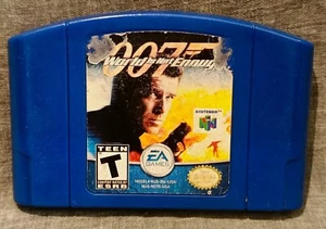 Authentic James Bond - 007 The World is Not Enough - Nintendo 64 / N 64 - USA - Picture 1 of 10