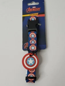 Marvel Avengers Captain America Hundehalsband klein 10"-14" Hals KOSTENLOSER VERSAND! - Bild 1 von 4