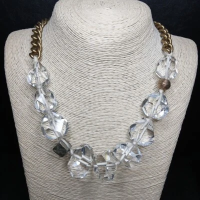 Collar llamativo de latón con rocas de cristal SILPADA. 10915 Foto 1 de 4