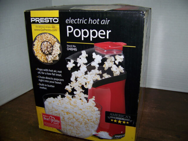 Presto 04811 PopLite My Munch Hot Air Popcorn Popper