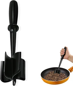 Meat Chopper, Hamburger Chopper, Potato Masher-Professional Multifunctional Heat - Photo 1/12