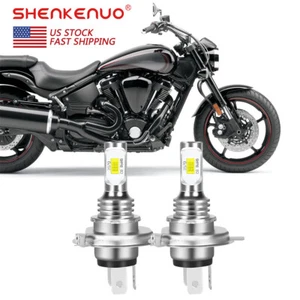 SUPER LED light bulb for YAMAHA XV1700PC Road Star Warrior 2002-2009 Headlights - Picture 1 of 13