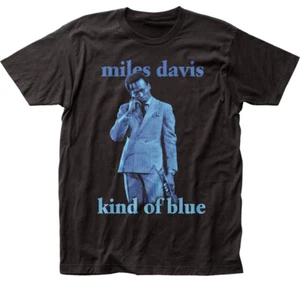 Miles Davis Kind Of Blue Historic Classic Jazz Fitted Men's Jersey Tee MIDA05 - Picture 1 of 3