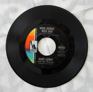 Gary Lewis And The Playboys ~ Sure Gonna Miss Her ~ 45 RPM ~ 1966 ~ VG - Picture 1 of 2