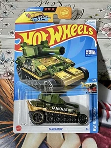 Hot Wheels - TANKNATOR #119 HW RIDE-ONS 3/5 CAMOUFLAGE - Picture 1 of 2