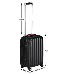 B-Ware Hartschalenkoffer M schwarz Koffer Reisen Urlaub  - Bild 1 von 1