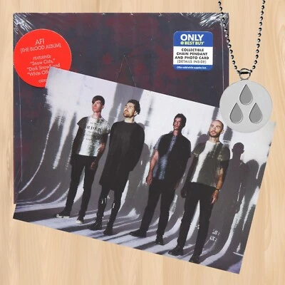 +PENDANT----  AFI The Blood Album BEST BUY CD White Offerings SNOW CATS     1121 - Imagem 1 de 4
