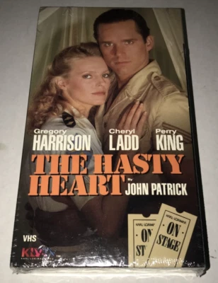 KLV TV The Hasty Heart By John Patrick VHS 1986 Lorimar Video SEALED Movie NEW - Image 1 of 3
