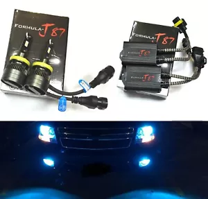 LED G8 Canceler H11 8000K Icy Blue Bulbs Head Light Low Beam Replace Upgrade Fit - Picture 1 of 12