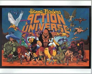 Hanna Barbera ACTION UNIVERSE PRINT Birdman Space Ghost Herculoids Samson Shazan - Picture 1 of 1
