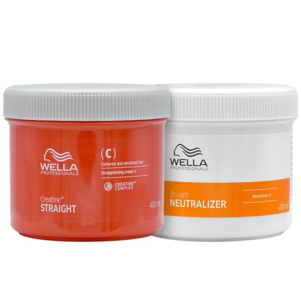 Wella Creatine + Straight (C) Coloured Sensitized Hair 400ml Kit - image 1 of 1