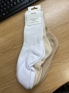 (TTT) New Look Kind Socks, 3 pairs, New - Picture 1 of 1