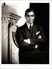 1992 imprimé vintage George Hurrell années 1930 Clark Gable film film acteur mode