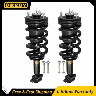 4WD Front Struts Coil Springs for 2014-2019 Chevy Silverado 1500 GMC Sierra 1500 - Image 1 of 4