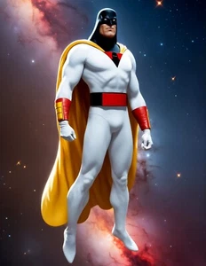 "Space Ghost 3" 8,5x11 Fine Art Print limitiert auf nur 20 handnummerierte Exemplare - Bild 1 von 1