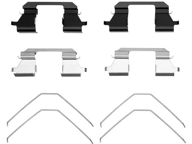 Front Brake Hardware Kit For 2010-2014 Honda Insight 2011 2012 2013 KX163MB - Image 1 of 1