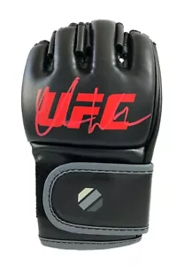 Chris Weidman signierter UFC schwarzer Handschuh rot Autogramm 2 COAs JSA Inschriften - Bild 1 von 6