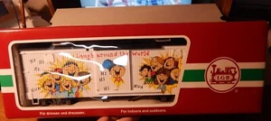 LGB 45672 LAUGHING SOUNDS BOX CAR NIB W/CARDBOARD SLEEVE G GAUGE LQQK - Picture 1 of 3