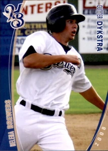 2008 Helena Brewers Grandstand 9 Cutter Dykstra Thousand Oaks California CA Card - Picture 1 of 2