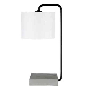 Meyer&Cross Roland 22 in. Blackened Bronze and Concrete Table Lamp - Picture 1 of 4