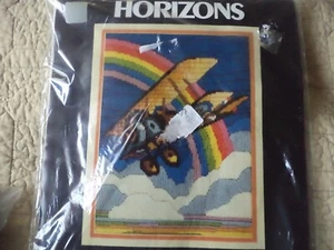 Horizons Monarch Longstitch Crewel Kit Roger Reinardy Rainbow Flight NIP - Picture 1 of 3