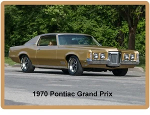 1970 Pontiac Grand Prix Refrigerator / Tool Box Magnet - Picture 1 of 1