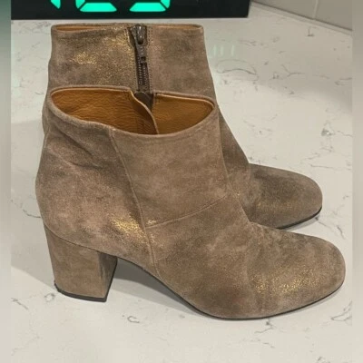 Coclico Metallic Suede Ankle boots 37.5 - Image 1 of 4