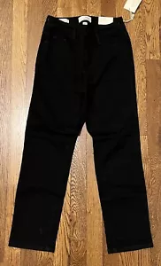 Universal Thread Women's Size 0 Short High Rise Slim Straight Jeans Black - Picture 1 of 9