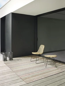 SOFT PASTEL COLOURED Kitchen Utility Runner Rug Sisal like Easy care IN OUT DOOR - Picture 1 of 7