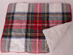 Pottery Barn Stewart Plaid Reversible Comforter sham, standard - Picture 1 of 4