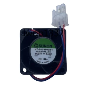 For SUNON KD2404PQB1 DC 24V 2.0W 40*40*28mm 2-Wire Server Square Fan - Picture 1 of 6