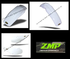 NEW HONDA XR100 88 - 00 WHITE PLASTIC FRONT AND REAR FENDERS AND SIDE PANELS - Picture 1 of 1