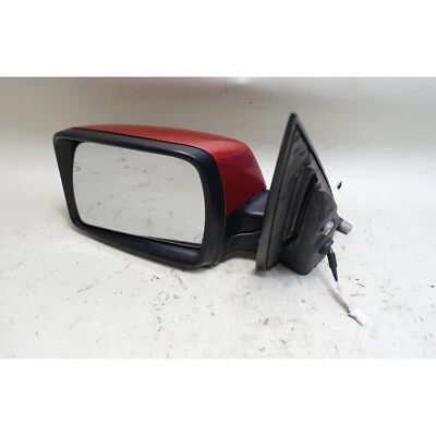 2004-2009 BMW E83 X3 SAV Espelho Lateral Esquerdo de Fábrica Vermelho Flamenco Fabricante de Equipamento Original - Imagem 1 de 4
