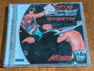 2000 Sega Dreamcast ECW Hardcore Revolution, Wrestling Factory Sealed - Image 1 of 4