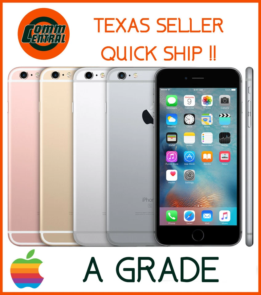 UNLOCKED / T-Mobile AT&T Apple iPhone 6S+ PLUS 32GB 64GB Smart Phone *A GRADE - Image 1 of 1