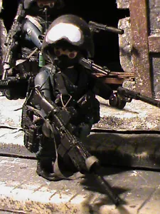 PLAYMOBIL CUSTOM US ESPECIAL WEAPONS AND TACTICS (SWAT) (2015) REF-0176 BIS - Imagen 1 de 12