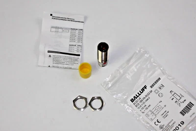 Balluff BOS 18M-PA-RH23-S4 Background Suppression Diffuse Photoeye 10-30VDC NEW - Image 1 of 3